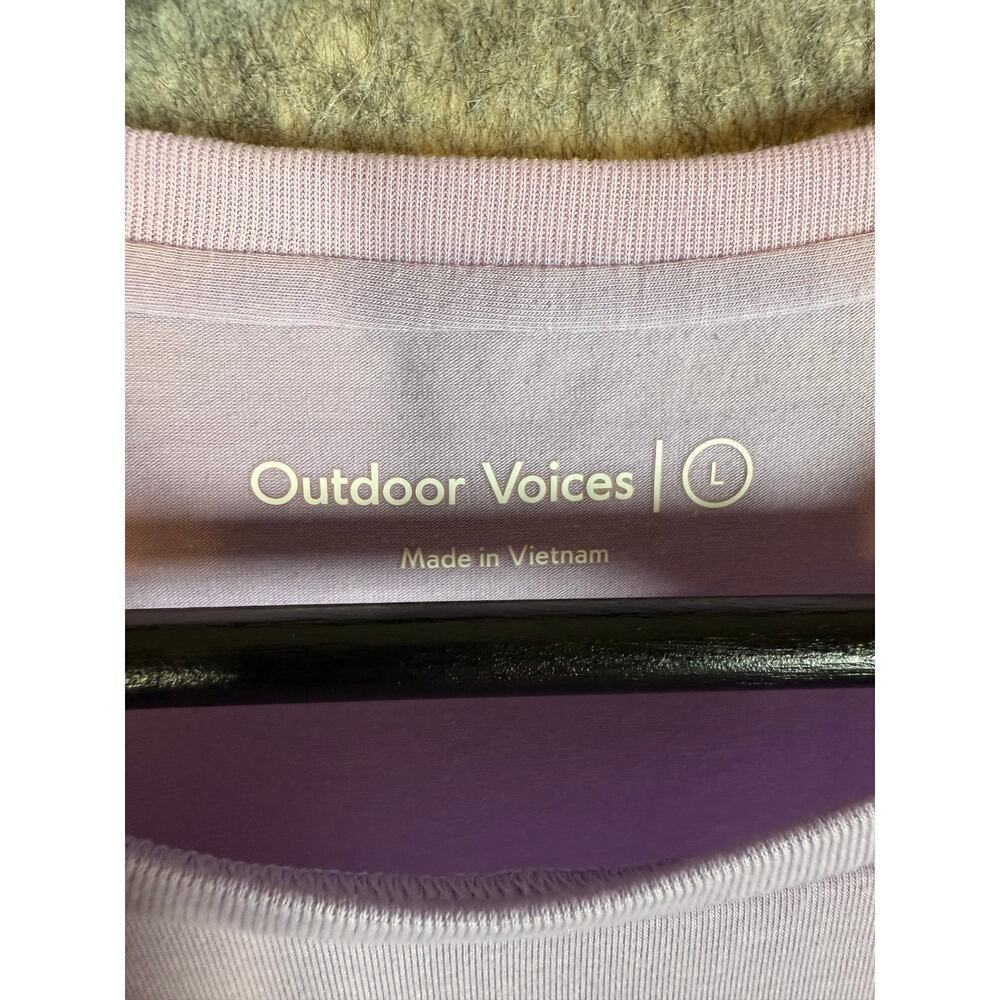 Outdoor Voices Womens Lightweight Basic Long Slee… - image 3